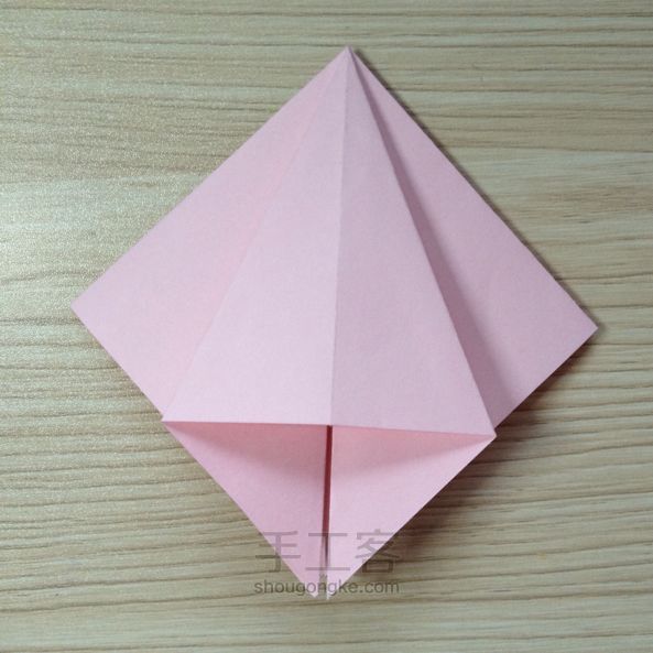 百合花  折纸教程 第14步