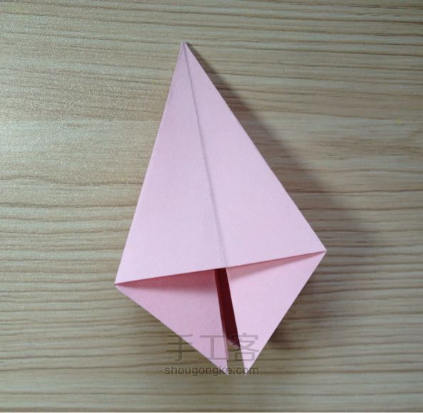 百合花  折纸教程 第16步