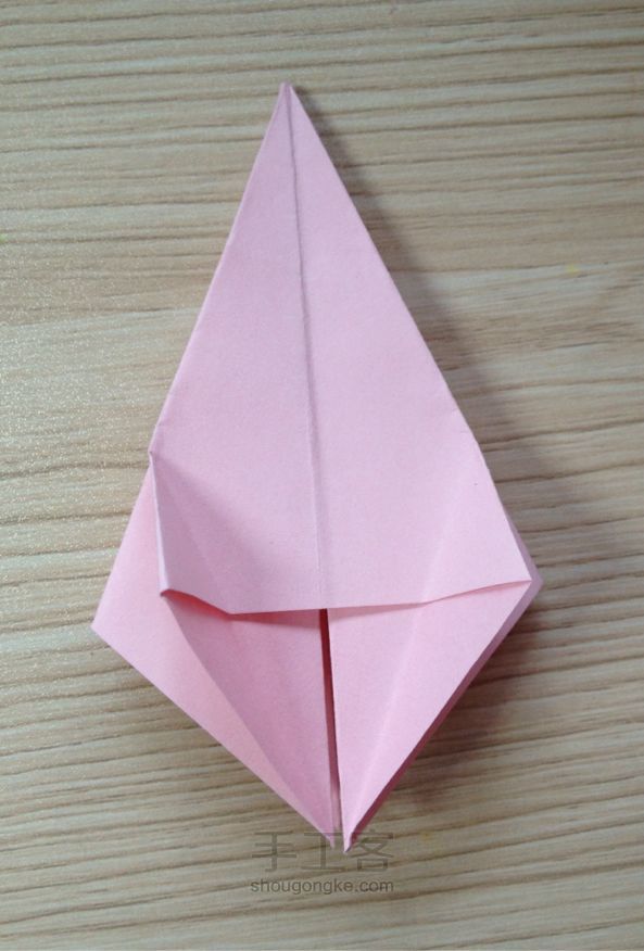 百合花  折纸教程 第19步
