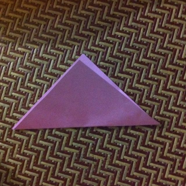 简单漂亮的蝴蝶 折纸教程 第2步