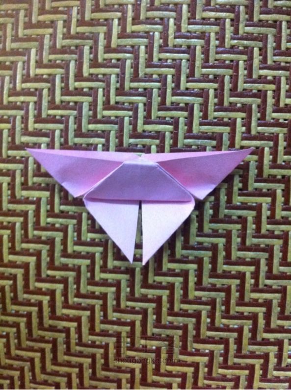 简单漂亮的蝴蝶 折纸教程 第7步