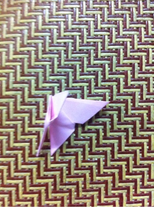 简单漂亮的蝴蝶 折纸教程 第8步