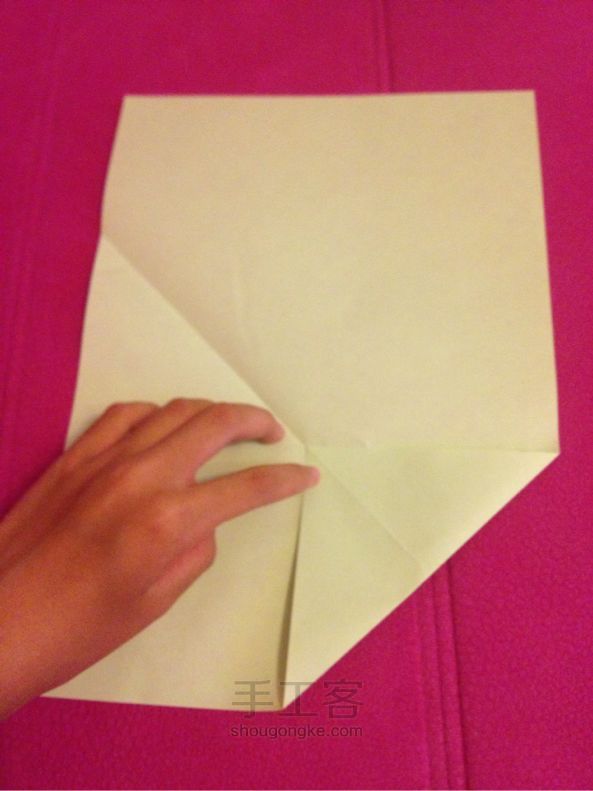 超简单的「叶子🍃贺卡〜」折纸教程 第9步