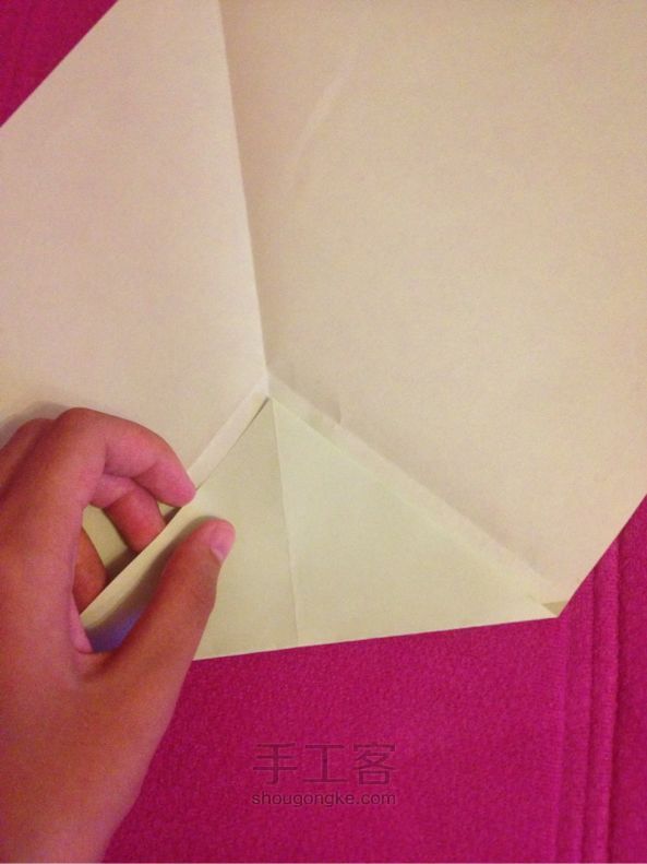 超简单的「叶子🍃贺卡〜」折纸教程 第11步