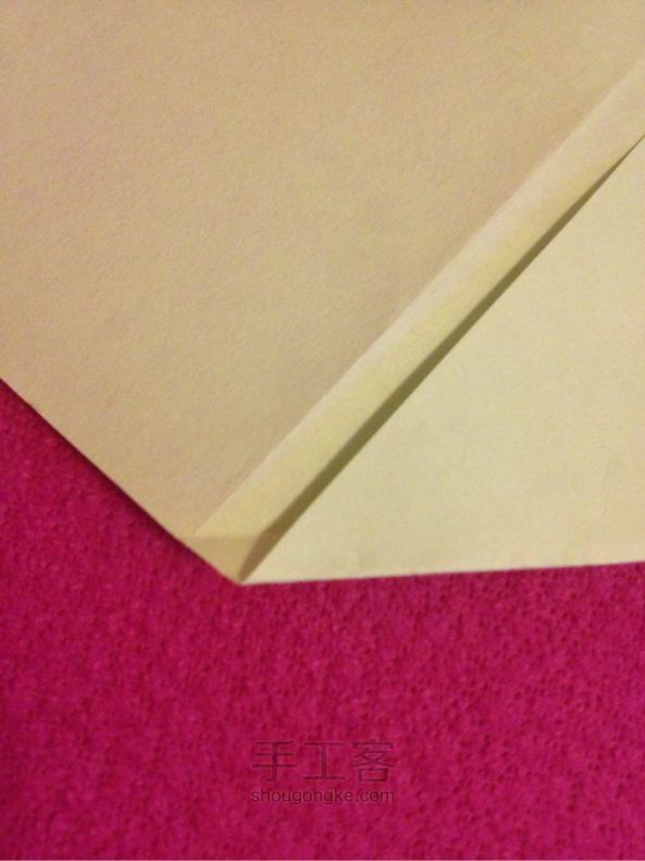 超简单的「叶子🍃贺卡〜」折纸教程 第13步