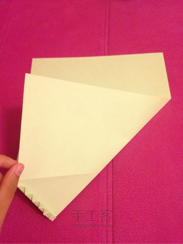 超简单的「叶子🍃贺卡〜」折纸教程 第22步