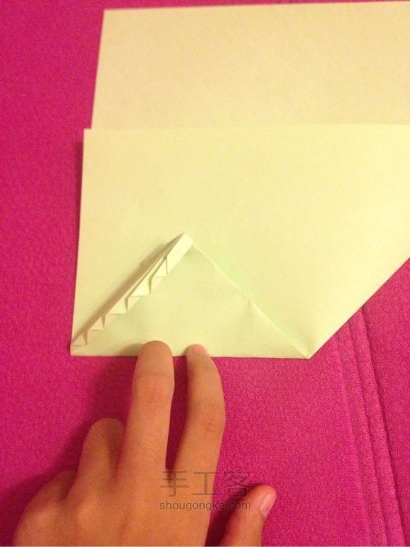 超简单的「叶子🍃贺卡〜」折纸教程 第25步