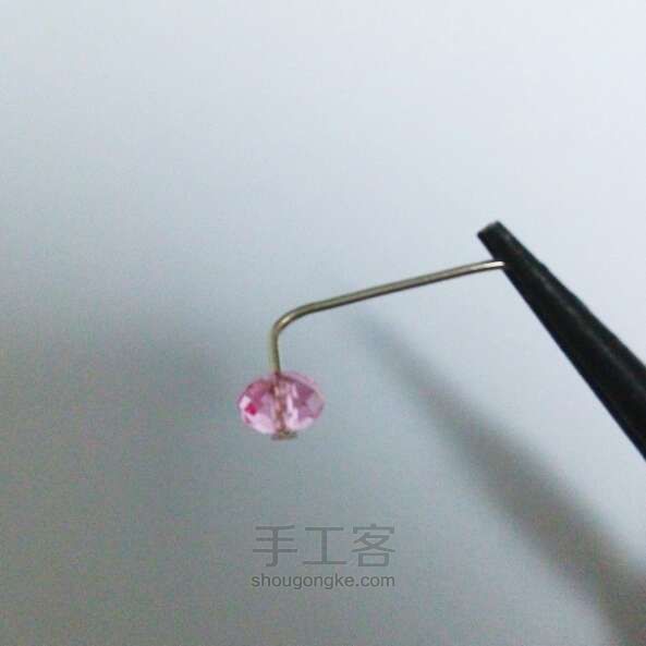 【Lavender】水晶串珠手链DIY教程 第3步