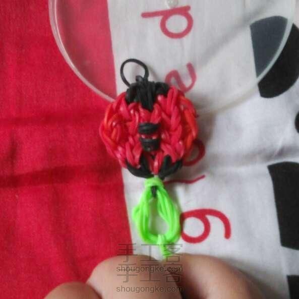 橡皮筋灯笼吊坠 彩虹织机