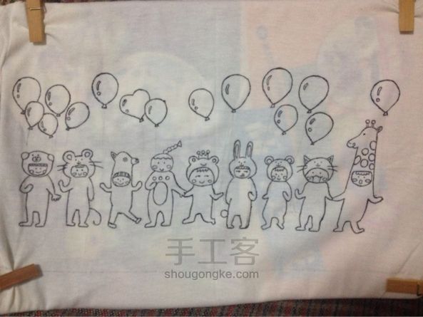 DIY简单的T也要穿出属于自己的个性、 第3步