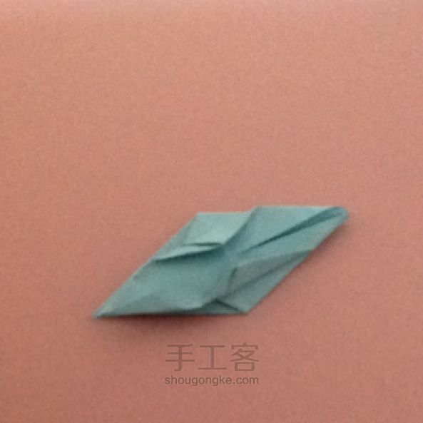 自由的小鸟 折纸教程 第8步