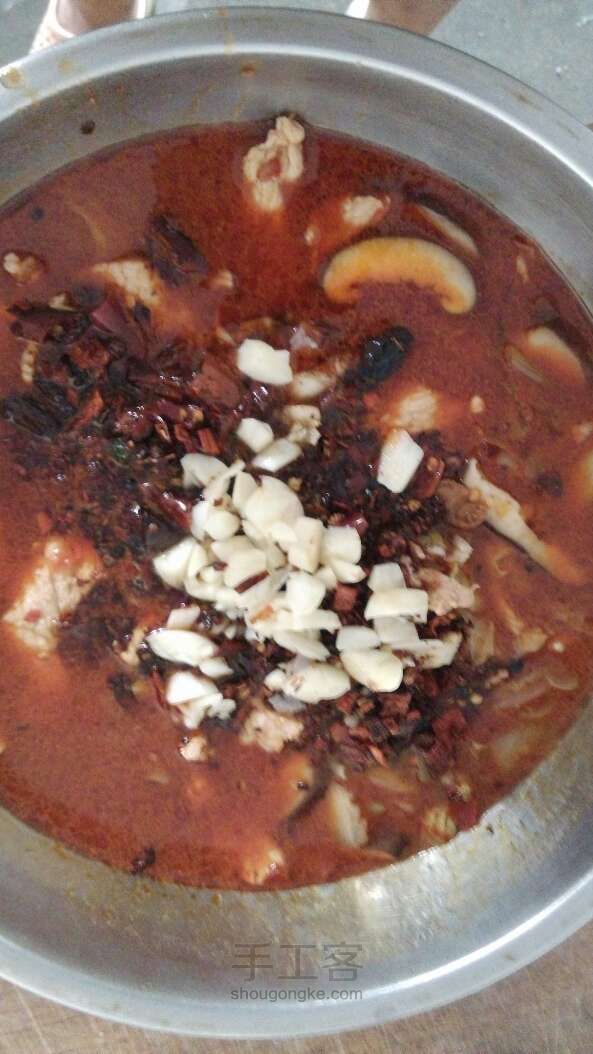 麻辣水煮肉片 美食教程 第5步