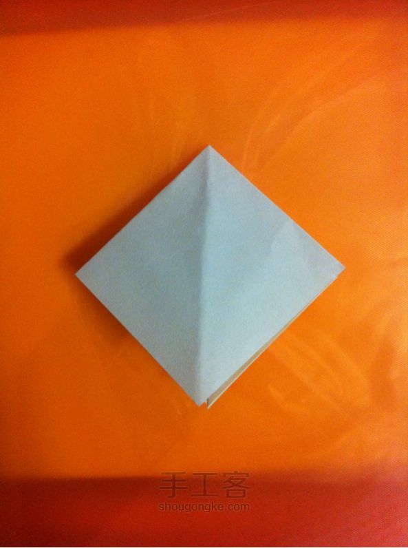 百合花 折纸教程 第6步