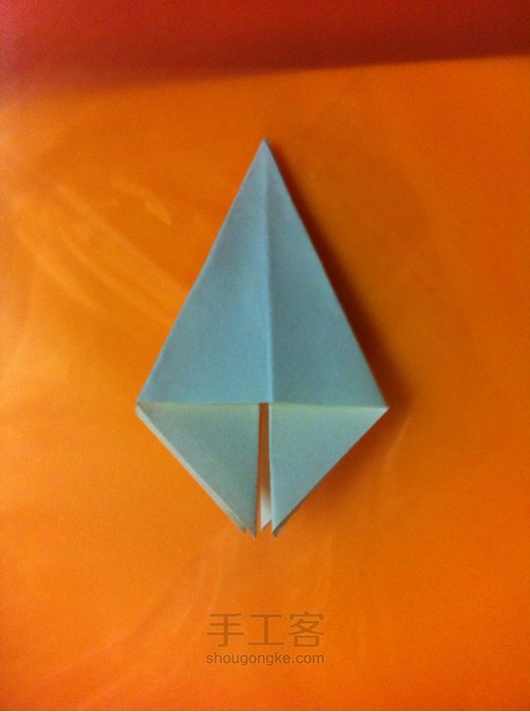 百合花 折纸教程 第9步