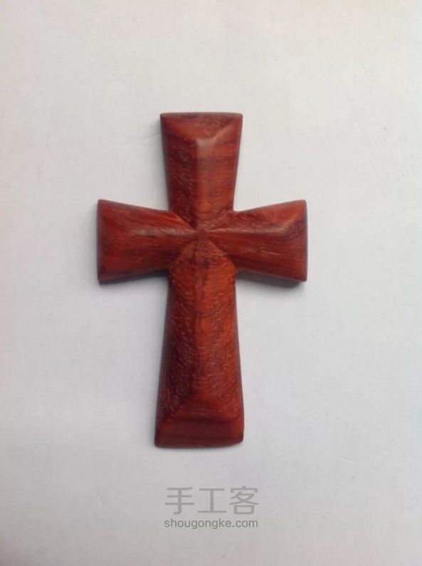 木质十字架 木艺教程 第5步