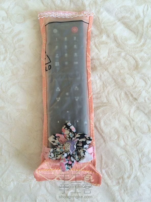 布艺遥控器套手工diy教程