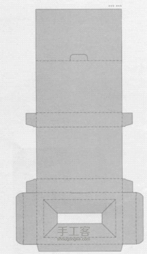 几种有意思的礼品盒（袋）折法图解 赶快学起来 第4步