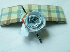用纸条简单折玫瑰~( ´▽` )ﾉ