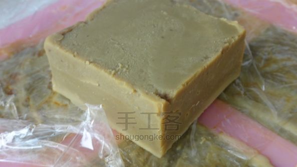 【Cinne手作】冷皂手工皂DIY 绿茶马赛皂教程 第12步