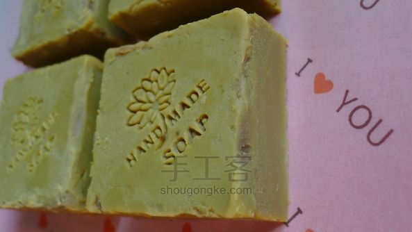 【Cinne手作】冷皂手工皂DIY 绿茶马赛皂教程 第19步