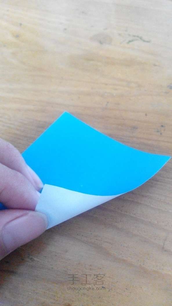 荞麦茶的服装店之衬衫 折纸教程 第1步