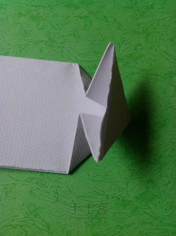 向着未来前进 折纸方法 第3步
