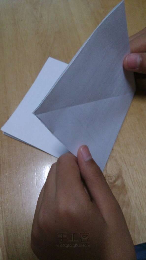 萌萌哒爱心 折纸方法 第6步