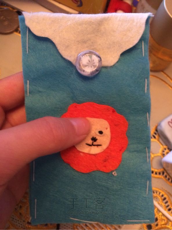 DIY不织布 手工教程 第1步