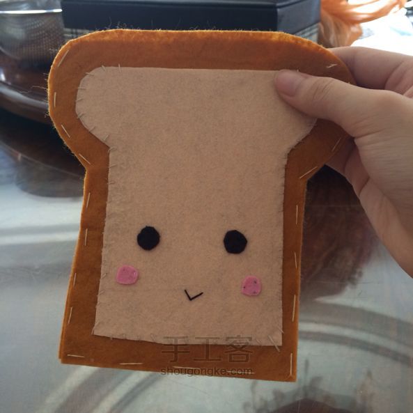 DIY不织布 手工教程 第11步