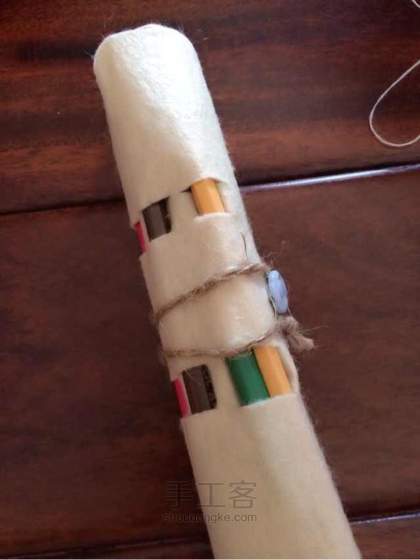 DIY不织布 手工教程 第9步