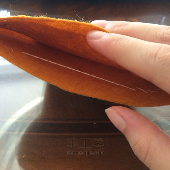 DIY不织布 手工教程 第12步