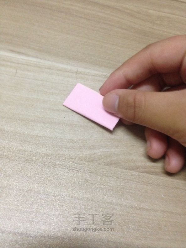 萌萌的小信封~ 折纸方法 第1步