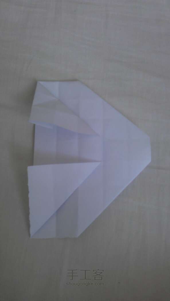 阳光小孩 折纸方法 第7步
