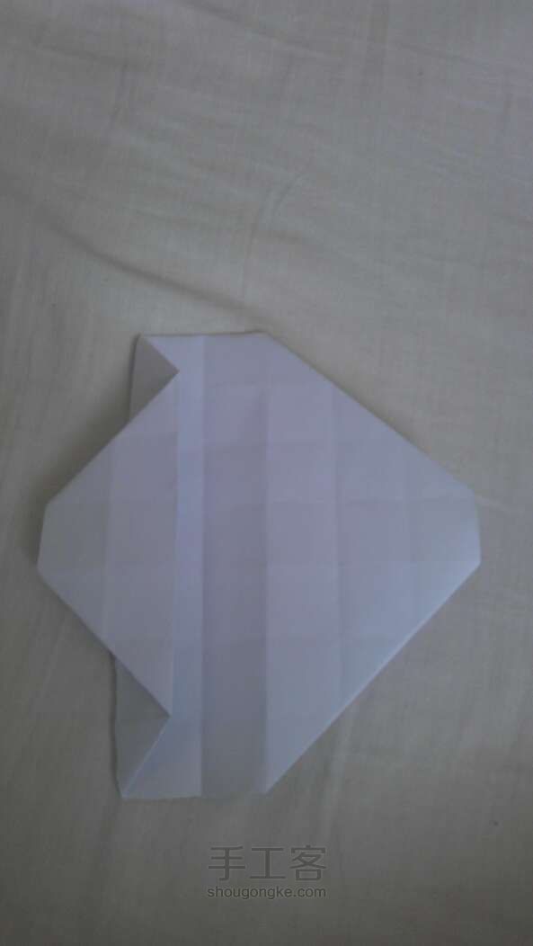 阳光小孩 折纸方法 第8步