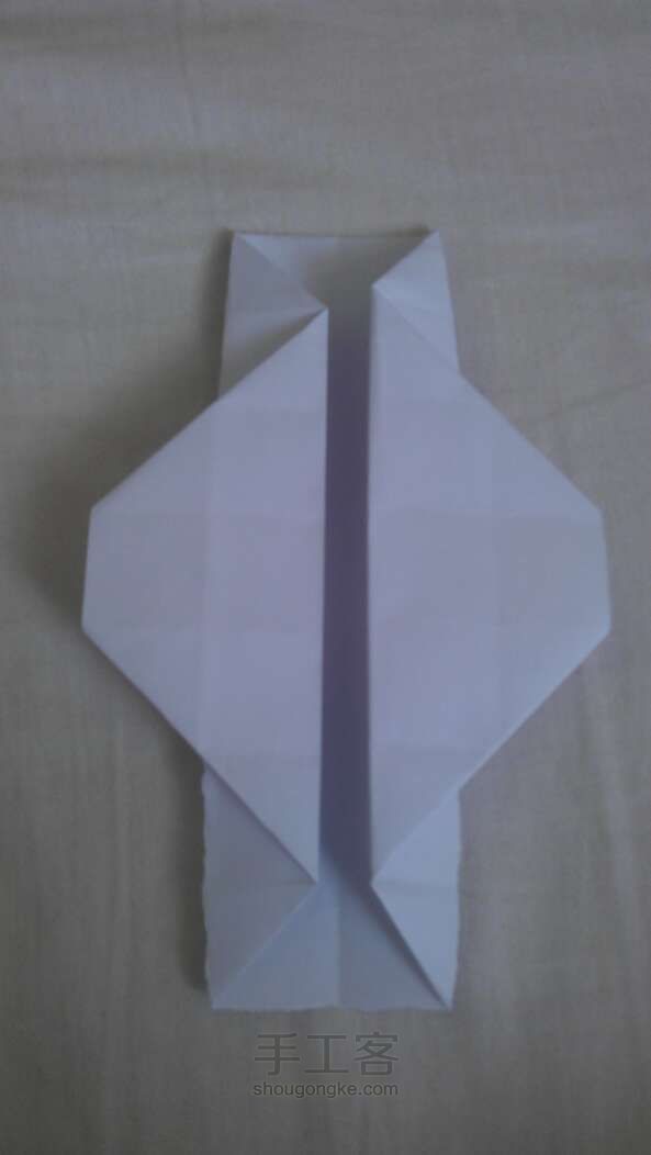 阳光小孩 折纸方法 第9步
