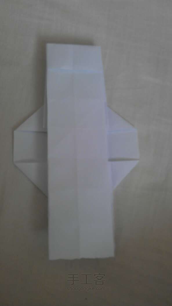 阳光小孩 折纸方法 第10步