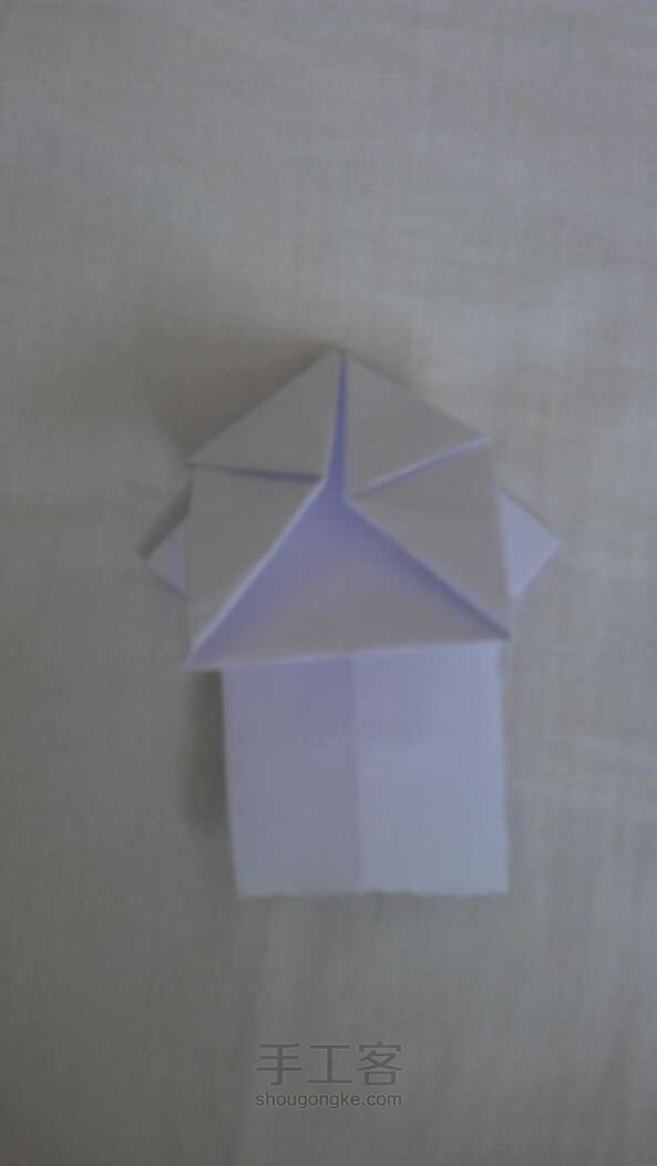 阳光小孩 折纸方法 第11步