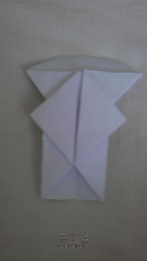 阳光小孩 折纸方法 第14步
