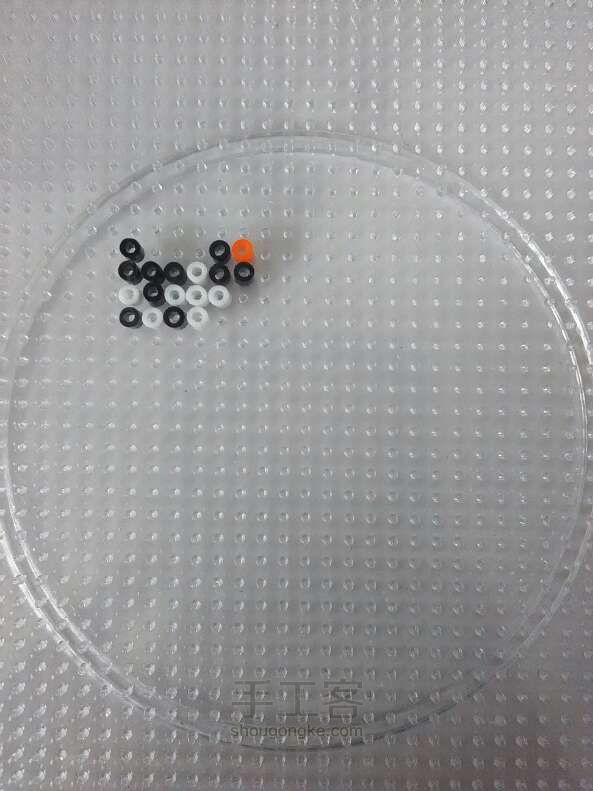 拼豆草泥马 第2步