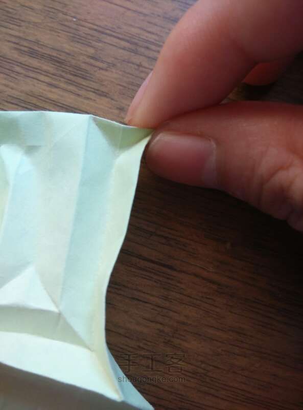 小盆栽折纸教程 第17步