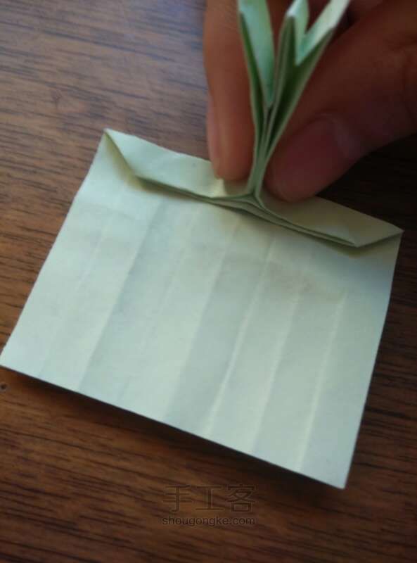 小盆栽折纸教程 第20步