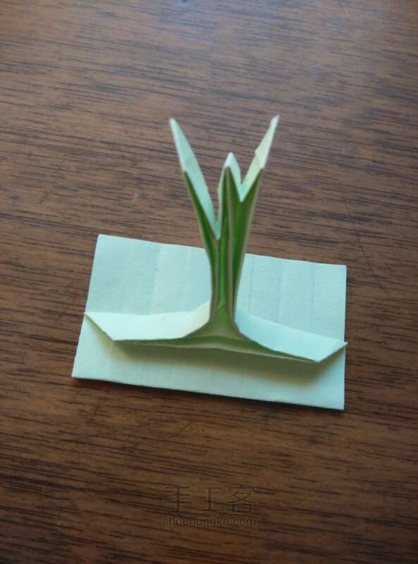 小盆栽折纸教程 第21步