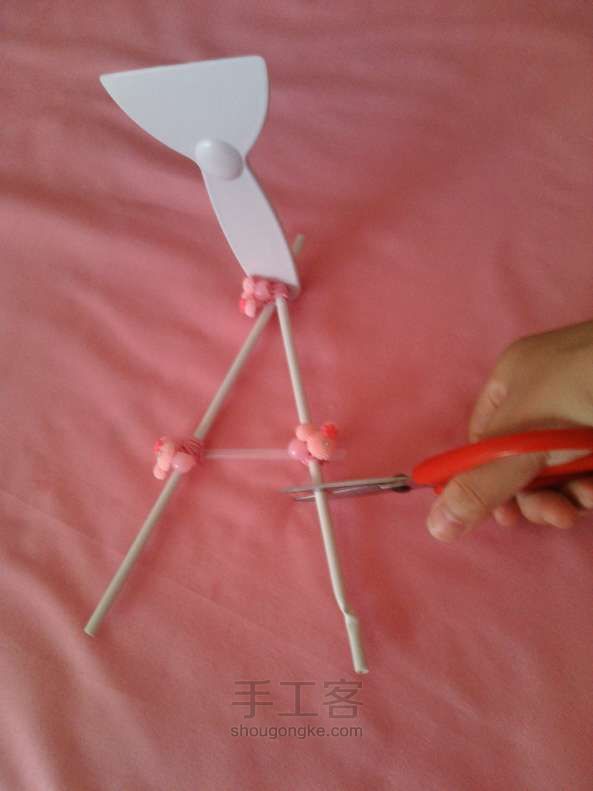 『阿柚』手工DIY简易手机架制作教程 第10步