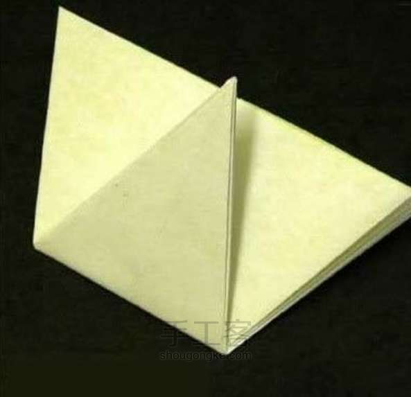 向日葵的折法 折纸教程 第6步