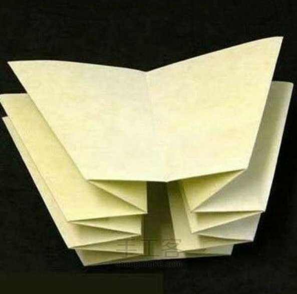 向日葵的折法 折纸教程 第9步