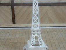 木板巴黎铁塔模型DIY手工制作教程