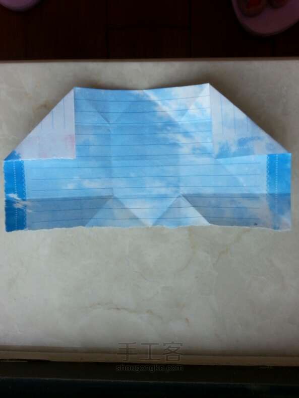 ✨✨✨爱心盒子折纸教程 折纸方法 第17步