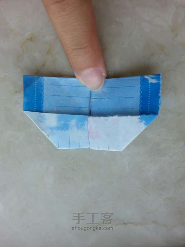 ✨✨✨爱心盒子折纸教程 折纸方法 第27步