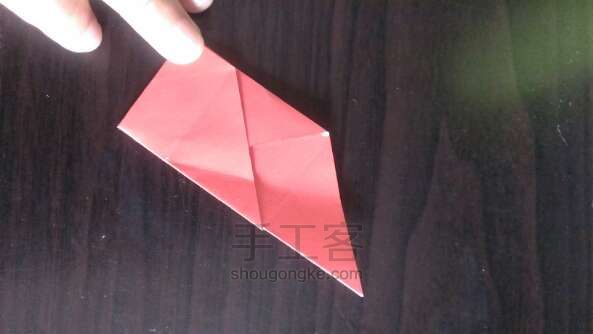 彩色礼盒  折纸方法 第7步