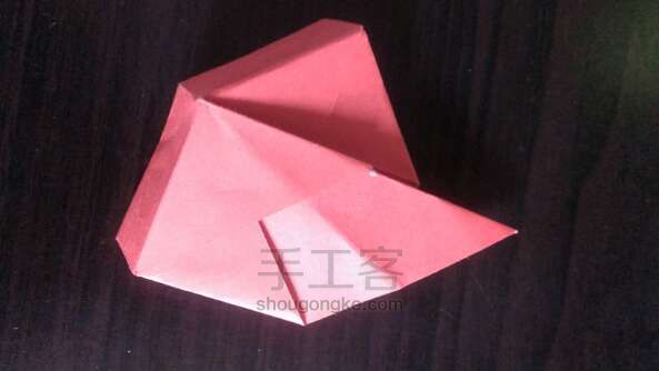 彩色礼盒  折纸方法 第9步